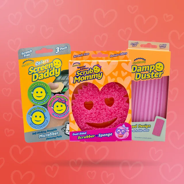 Scrub Mommy Od Mě Pro Mě dárková sada 5 ks valentýnská