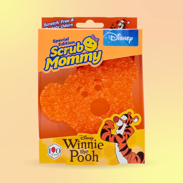Scrub Mommy Disney Tygr houbička ResoFoam 1 ks oranžová