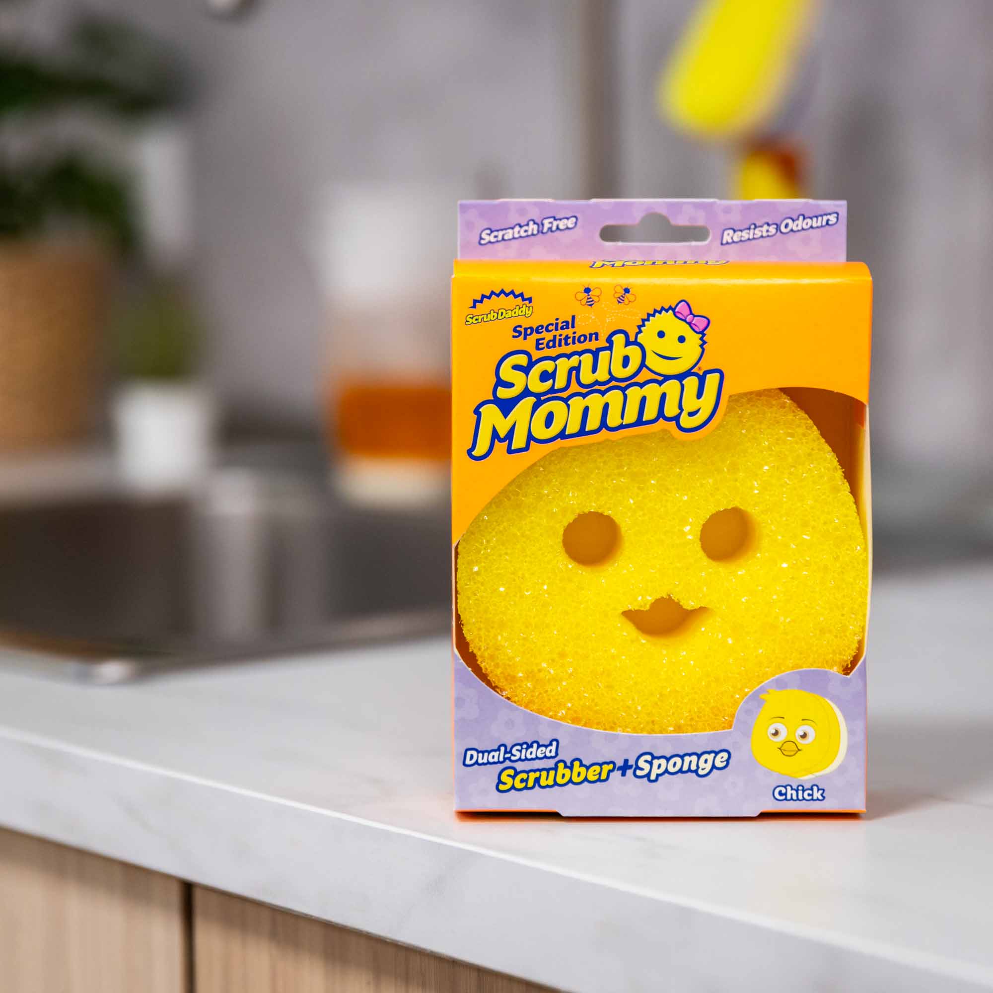 Scrub Mommy Special Edition Chick houbička 1 ks oboustranná