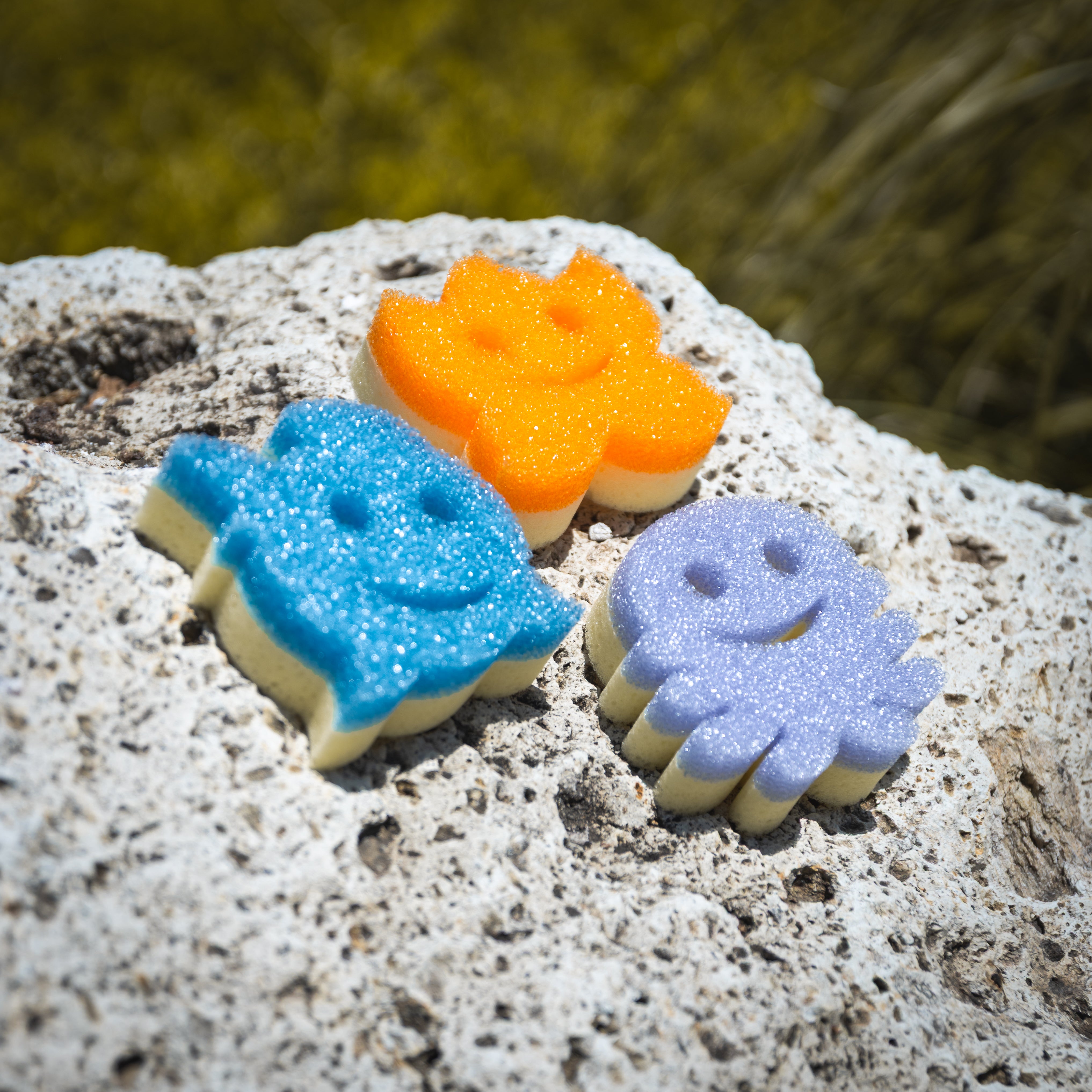 Scrub Mommy Plážoví kam. houbičky FlexTexture sada