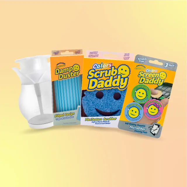 Scrub Mommy Daddy doporučuje sada modrá 4 kusy