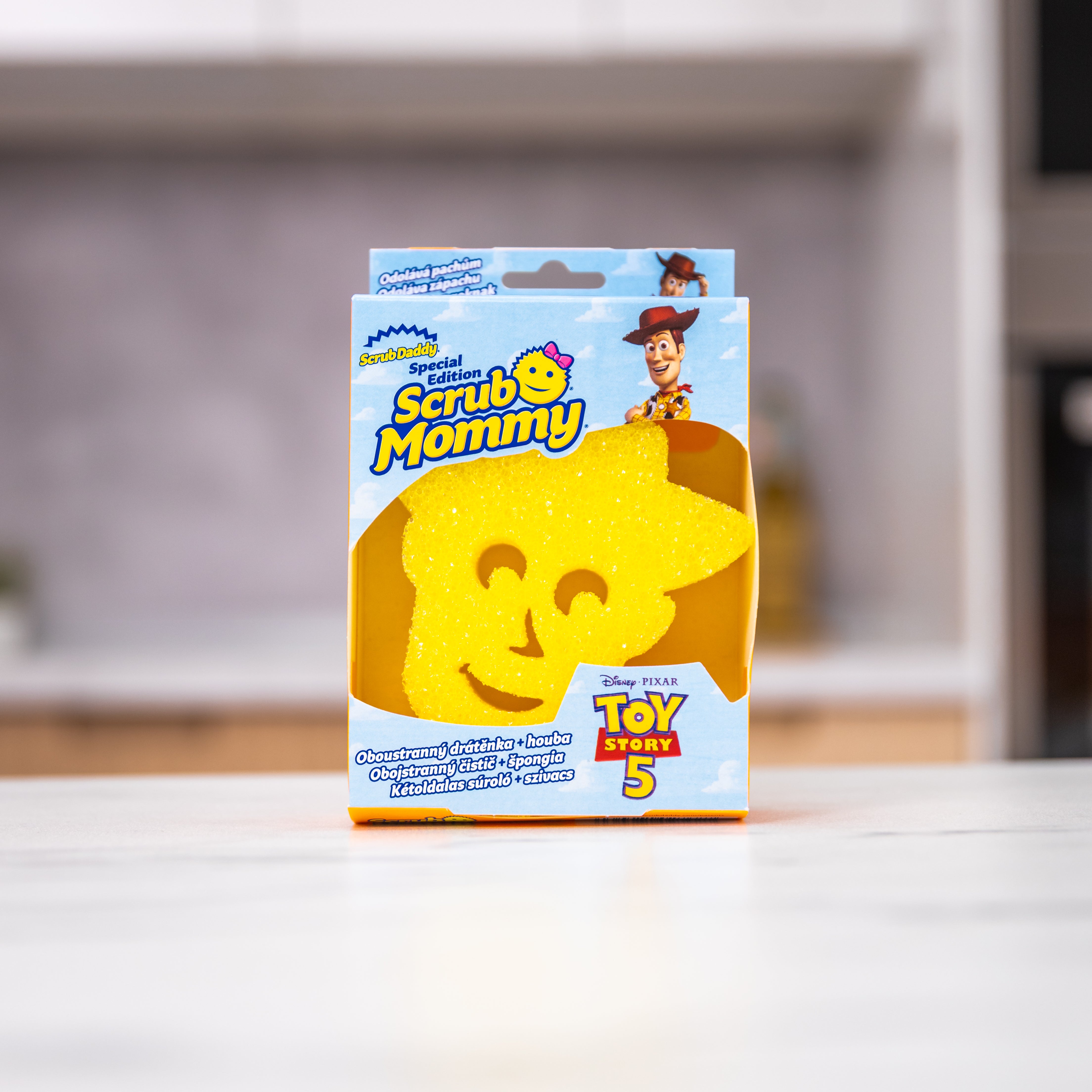 Scrub Mommy Disney Šerif Woody houbička speciální edice