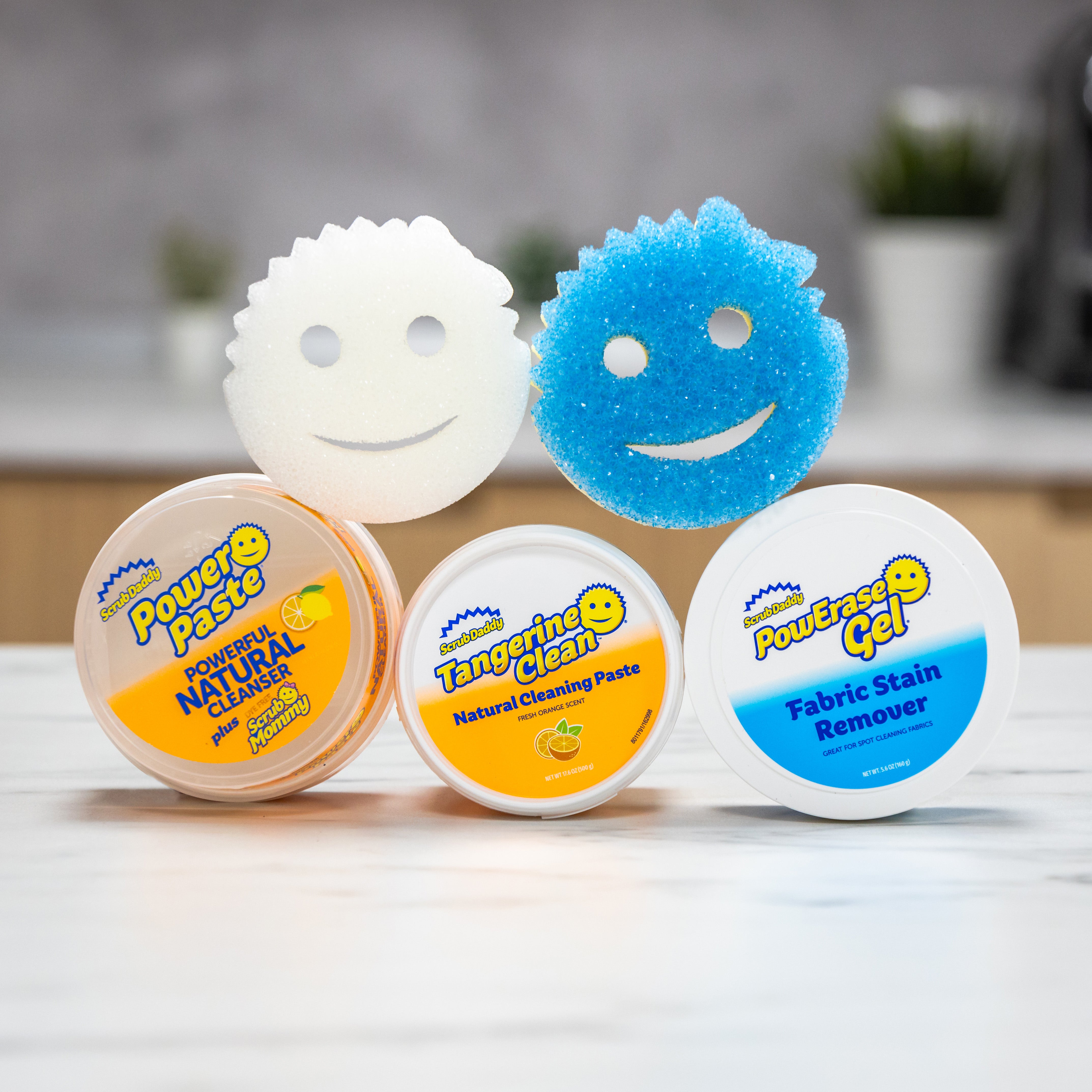 Scrub Mommy Pěnová párty čisticí sada 5 ks citrusová