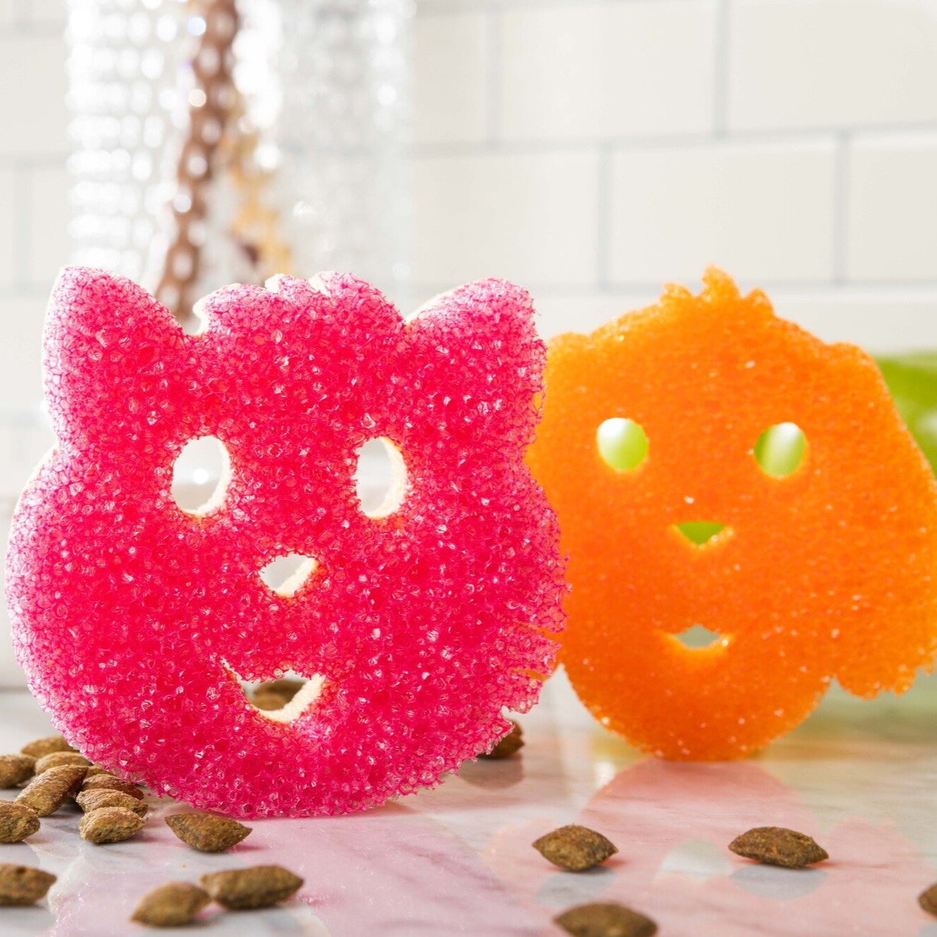 Scrub Mommy Cat houbička kočka 1 ks