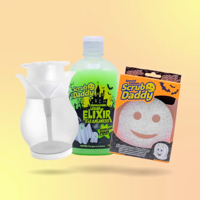 Scrub Mommy Bojte se špinavého nádobí sada 3 ks svítící