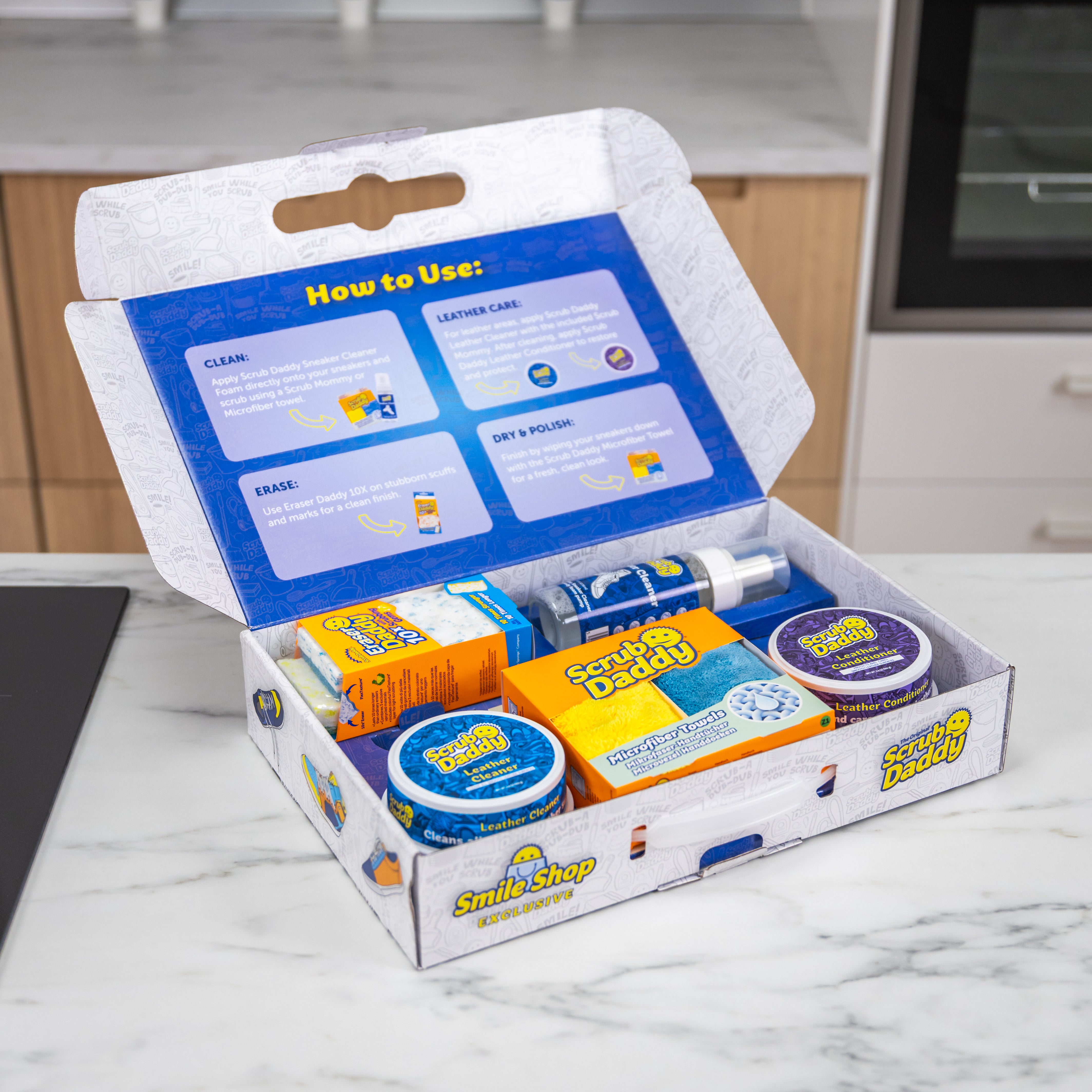 Scrub Mommy Sneaker Cleaner Kit sada na boty 6 dílů