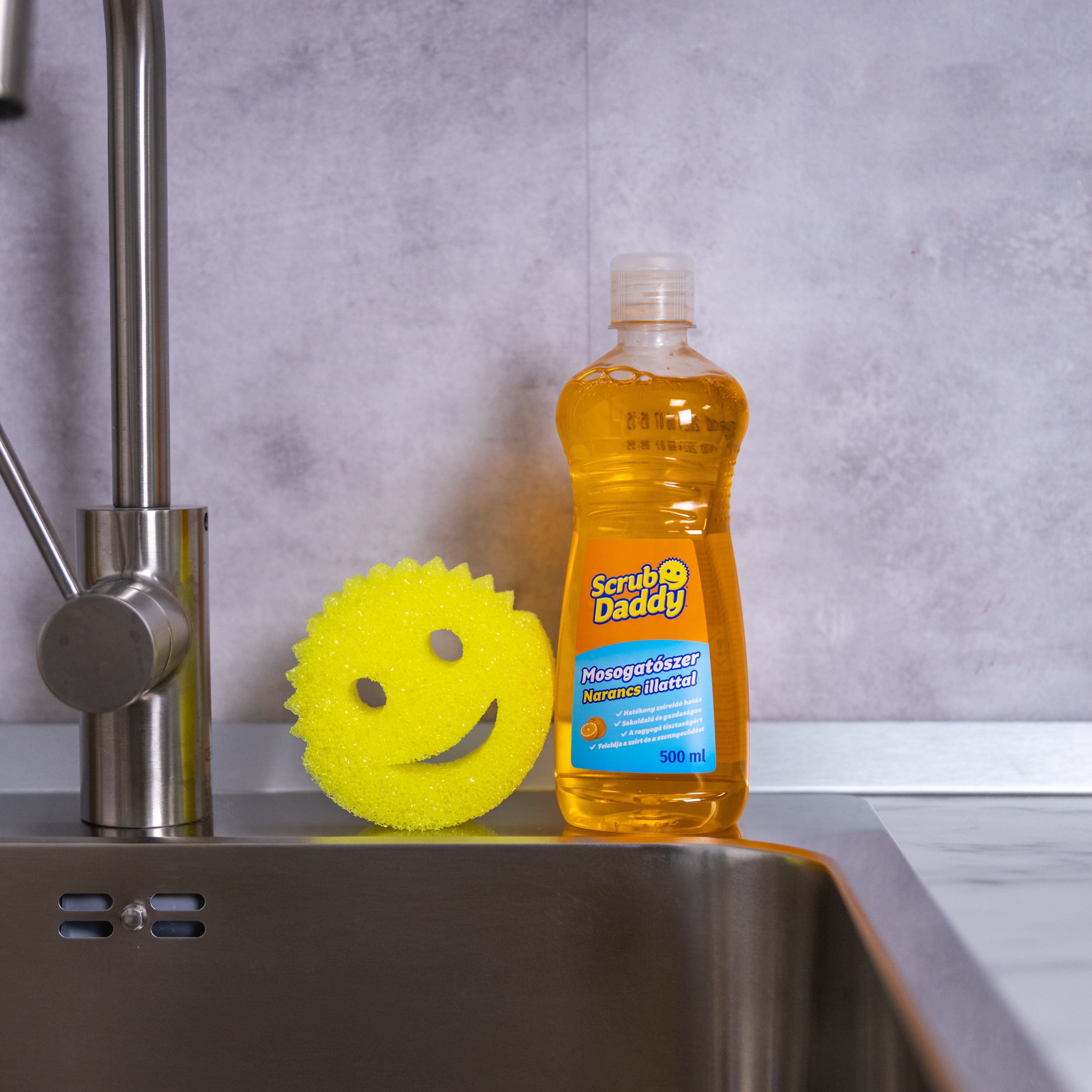Scrub Daddy Wonder Wash-Up prostředek na nádobí 500 ml pomeranč