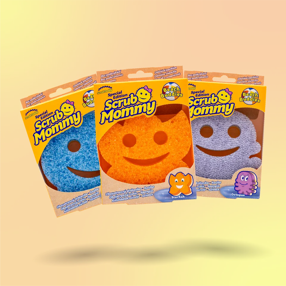 Scrub Mommy Plážoví kam. houbičky FlexTexture sada