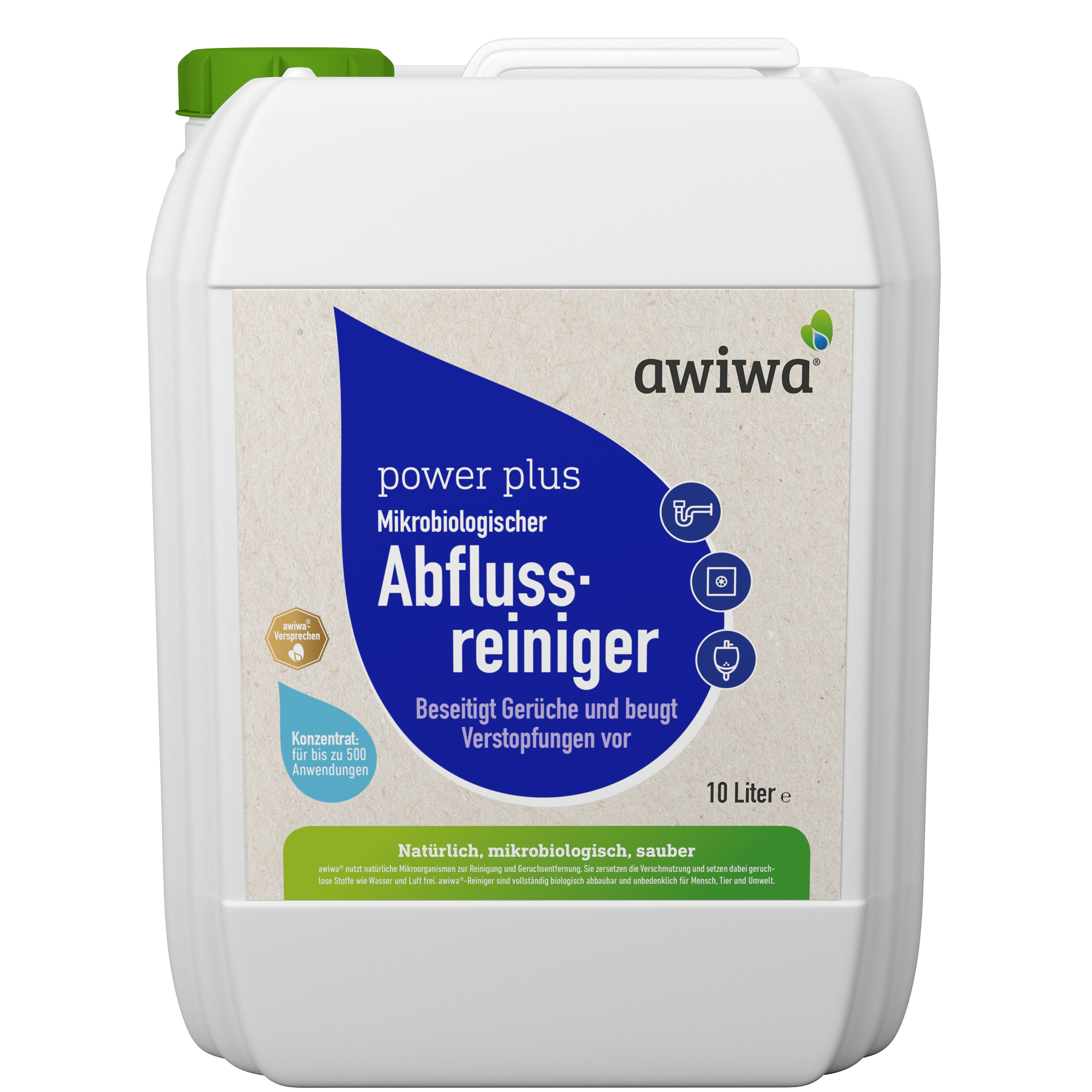 Awiwa Power Plus čistič odpadů 1 l mikrobiální