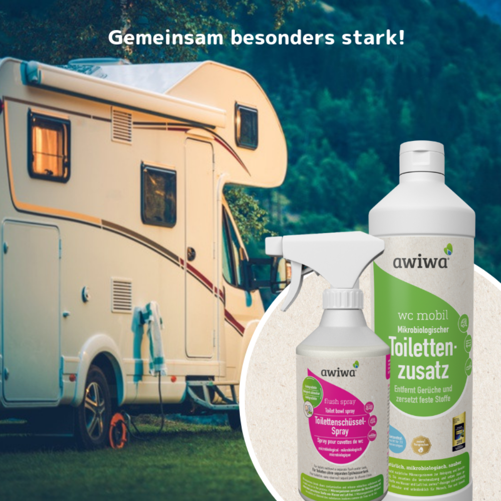 Awiwa Camping sada pro mobilní WC 1 l + 500 ml