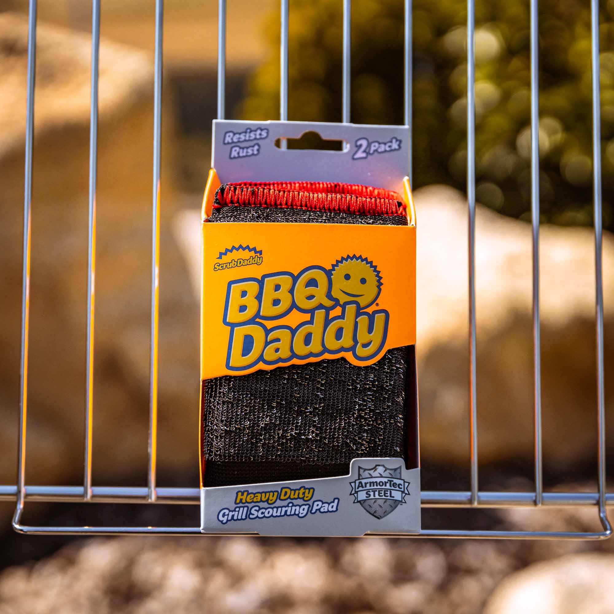 Scrub Daddy BBQ Daddy drátěnka na gril 2 ks nerezová