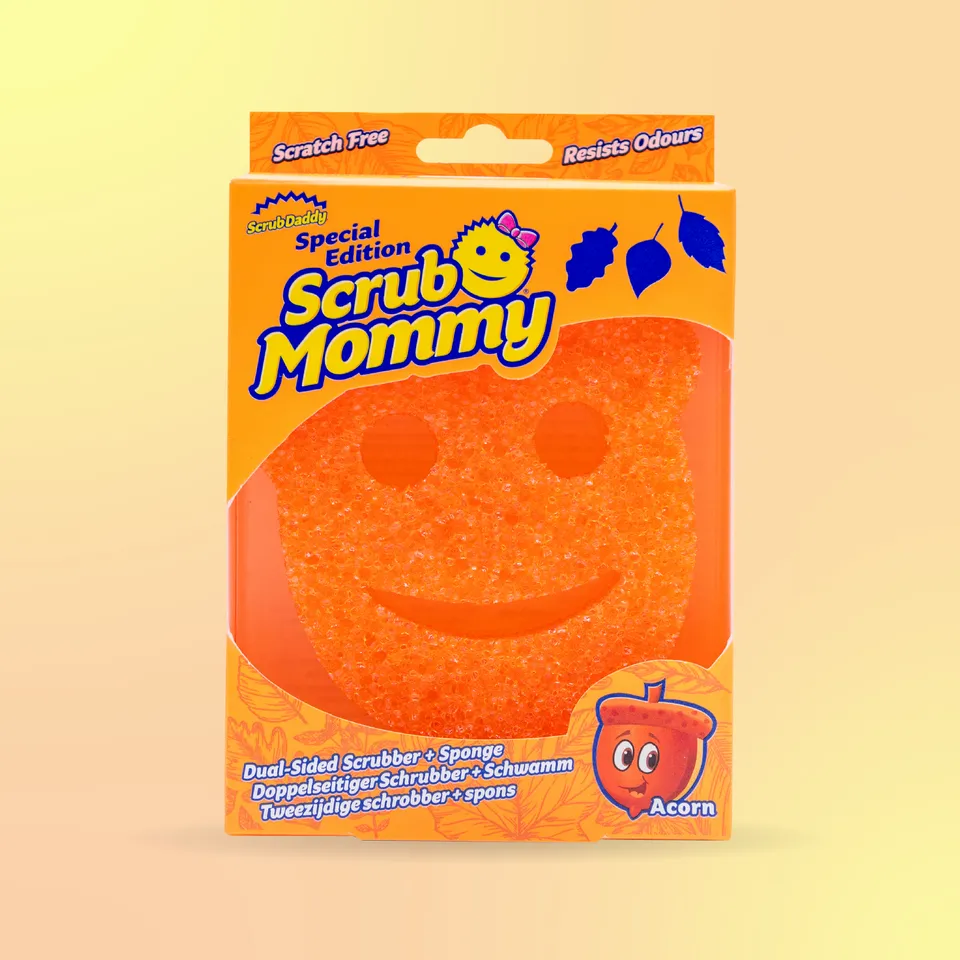 Scrub Mommy Special Edition Žalud houbička 1 ks oboustranná