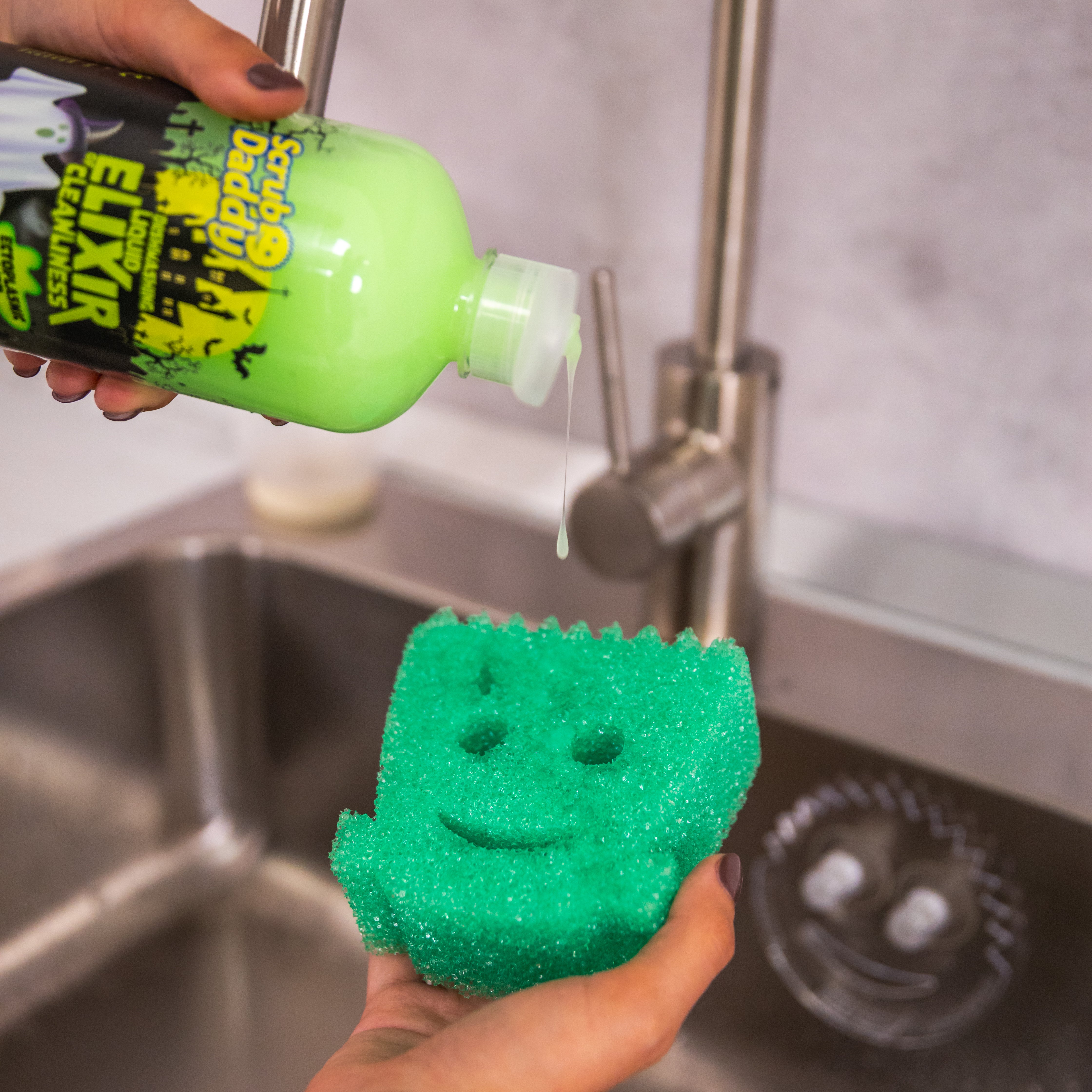 Scrub Daddy Special Edition Halloween Frankenstein houbička 1 ks
