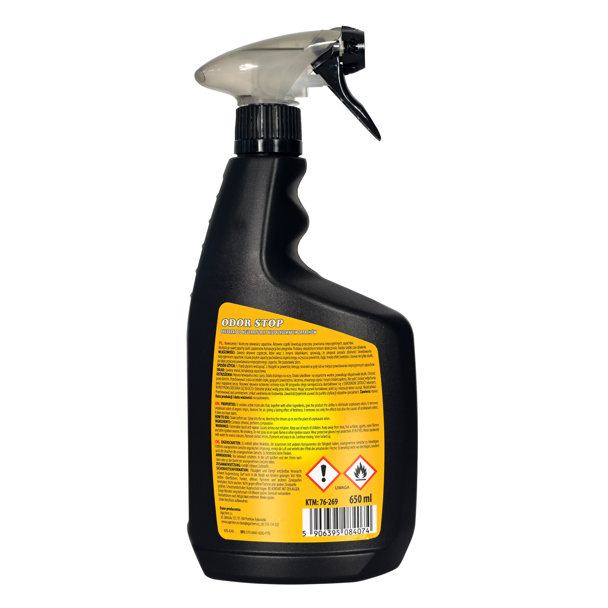 AgaChem Odor Stop neutralizér zápachu bez alergenů