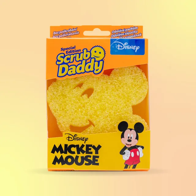 Scrub Mommy Disney Mickey Mouse houbička 1 ks bez škrábanců