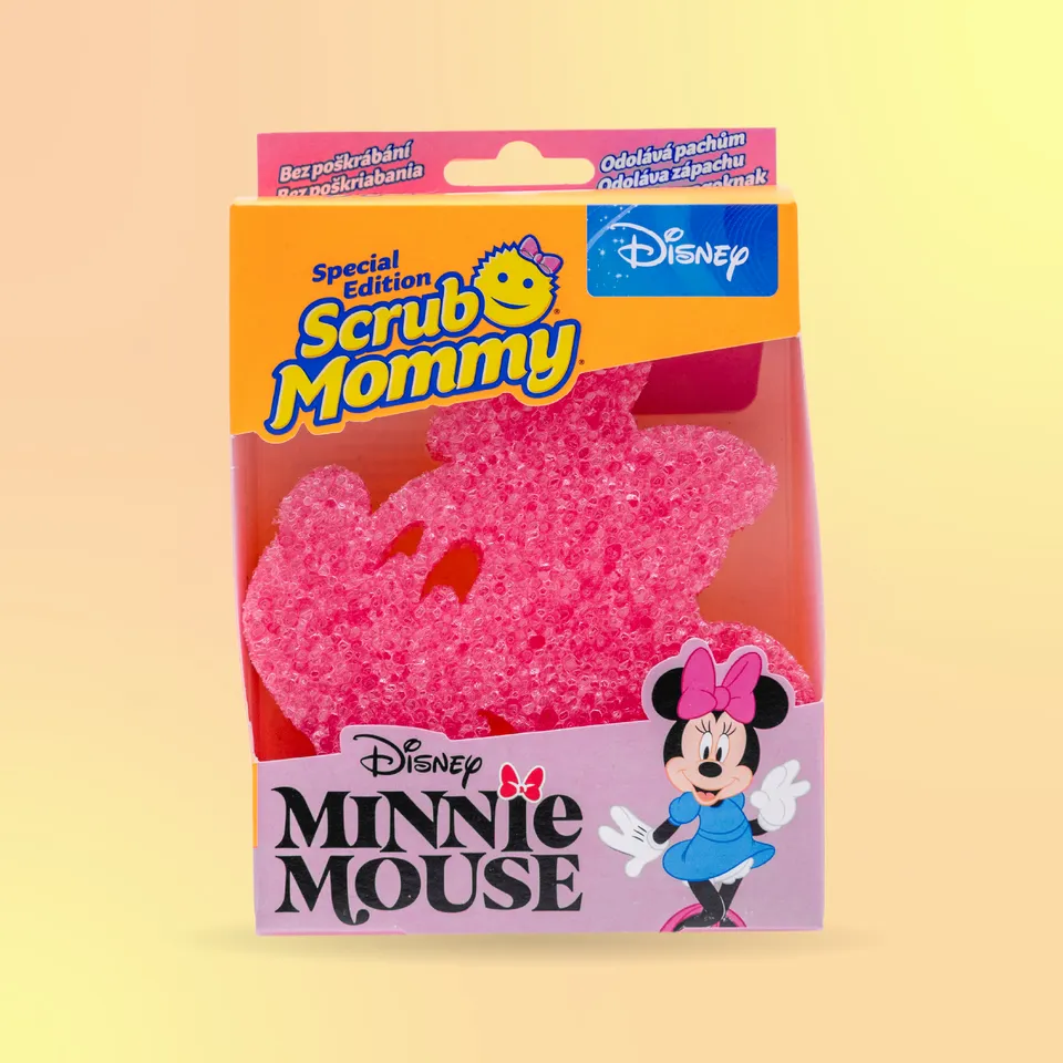 Scrub Mommy Special Edition Disney Minnie Mouse houbička neškrábe