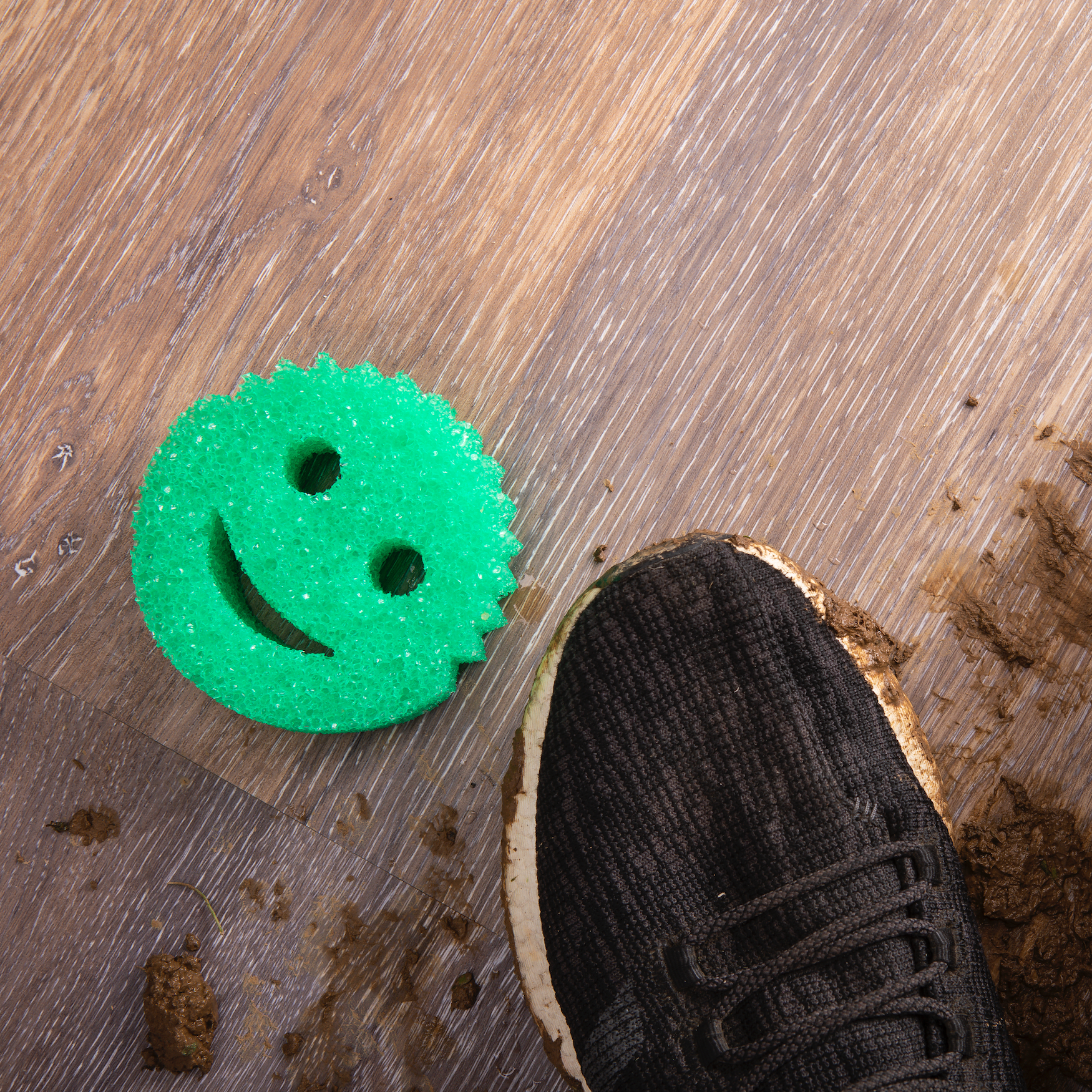 Scrub Daddy Colors houbička 1 ks zelená mění tvrdost