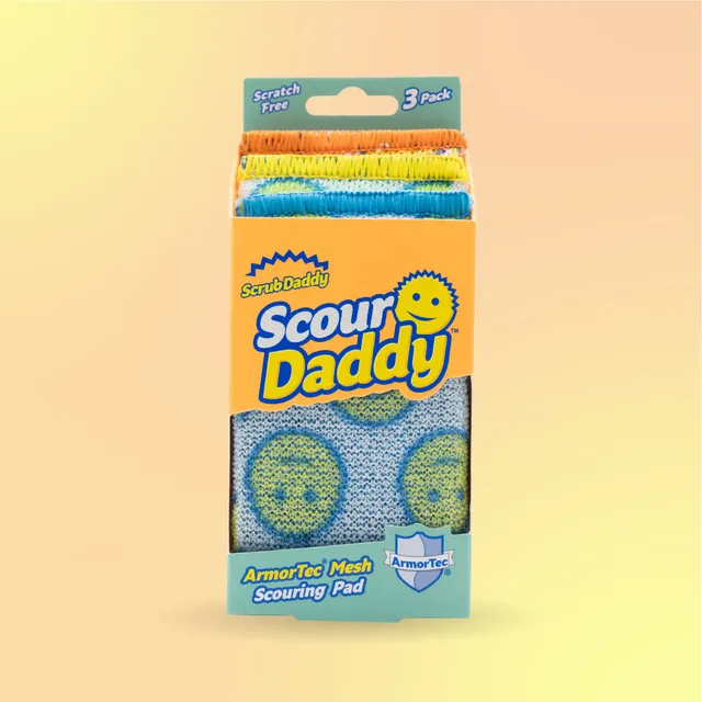 Scrub Daddy Scour Daddy polštářek 3 ks neškrábavý