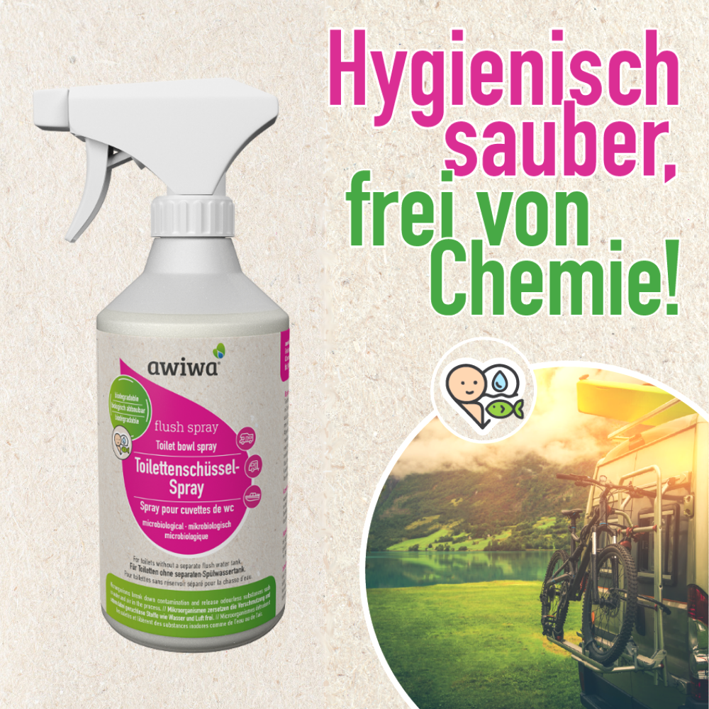 Awiwa Camping sada pro mobilní WC 1 l + 500 ml