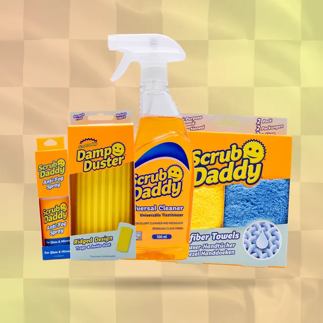 Scrub Mommy Pit Stop sada do auta na interiér 5 ks
