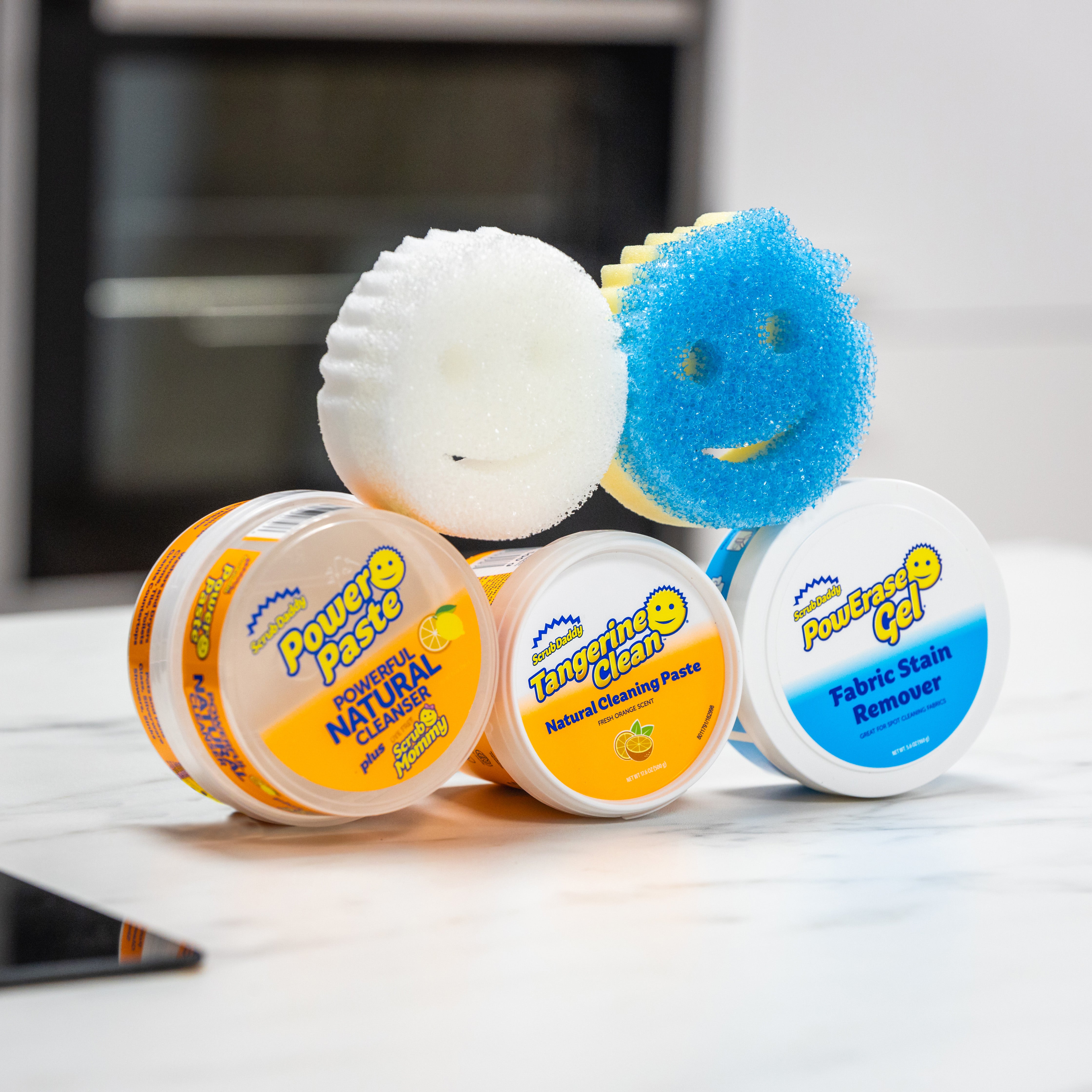 Scrub Mommy Pěnová párty čisticí sada 5 ks citrusová