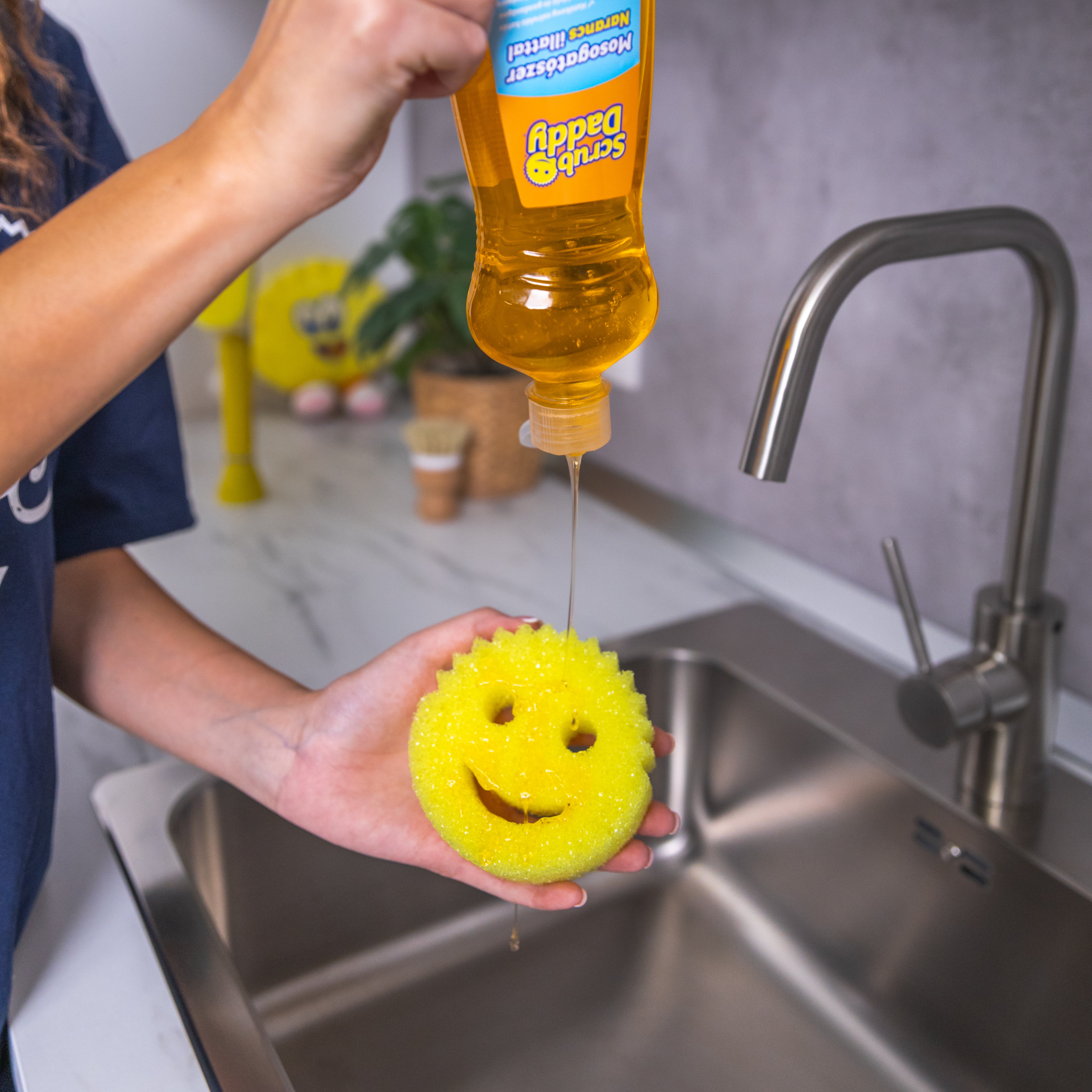 Scrub Daddy Wonder Wash-Up prostředek na nádobí 500 ml pomeranč