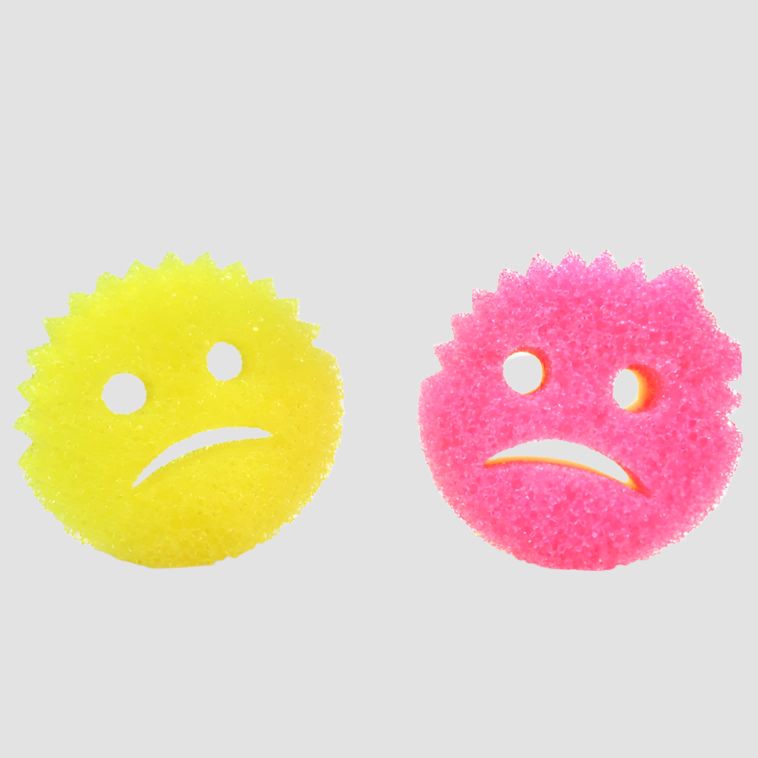 Scrub Mommy Sad Daddy + Sad Mommy houbičky 2 ks sada