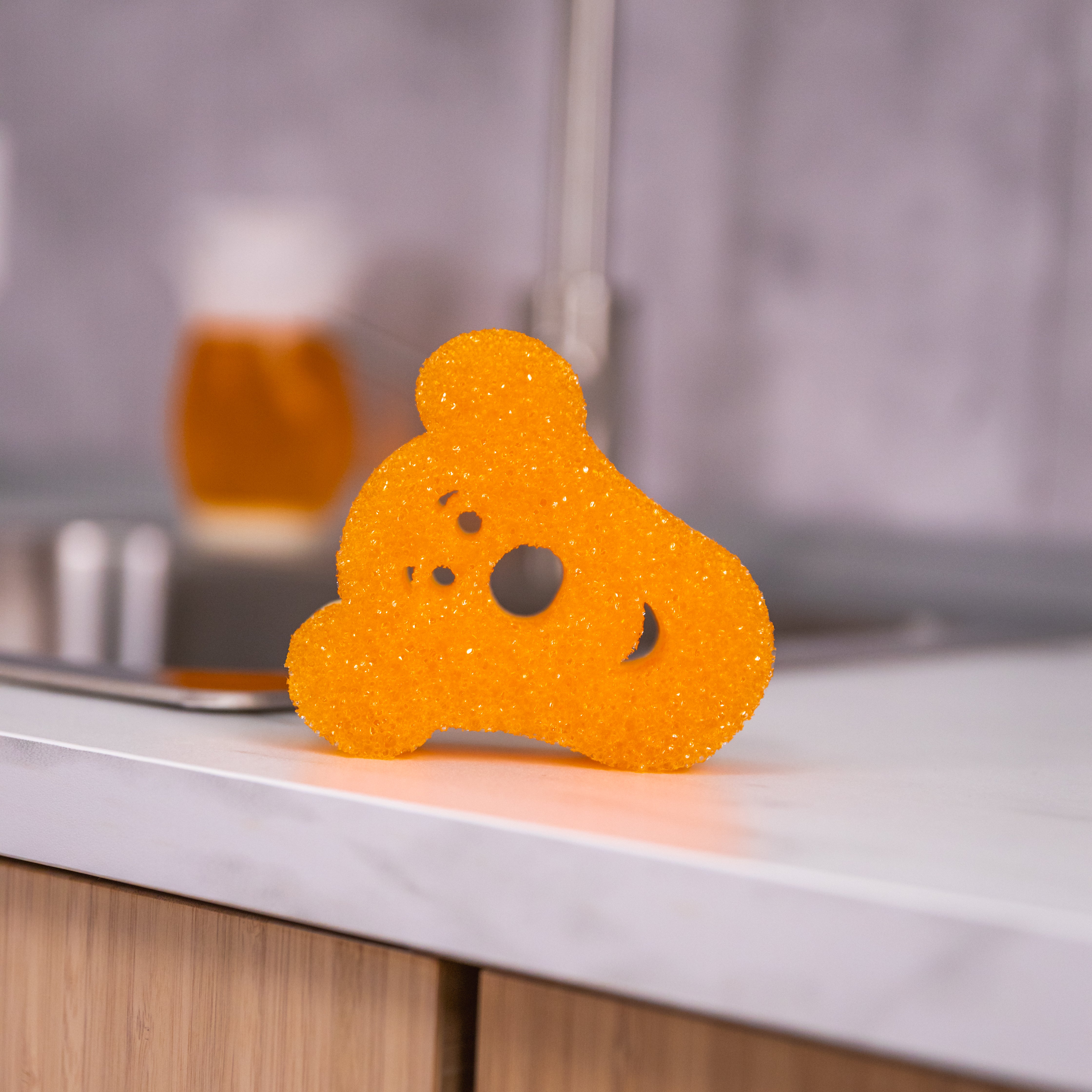 Scrub Mommy Disney Tygr houbička ResoFoam 1 ks oranžová