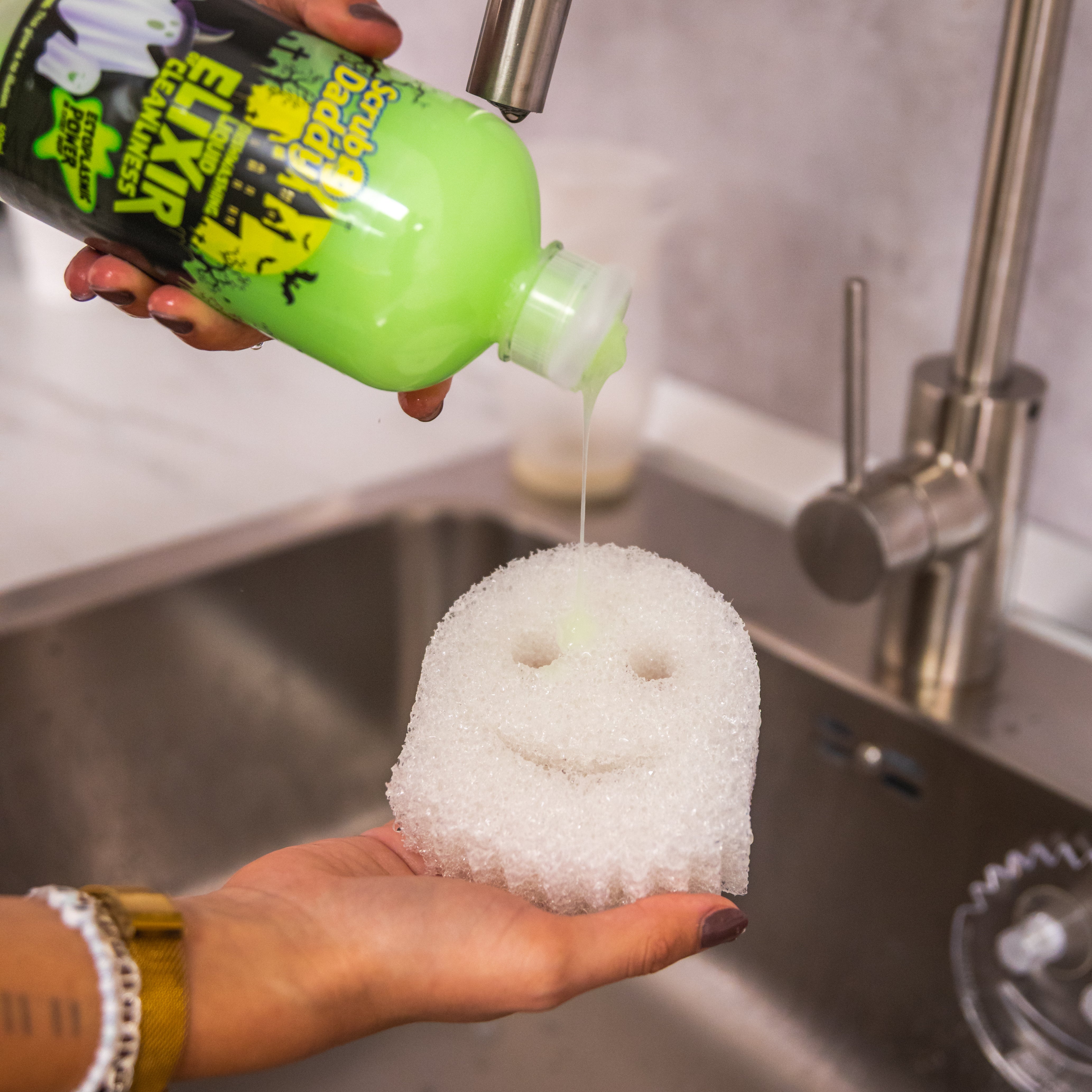 Scrub Daddy Halloween Duch houbička
