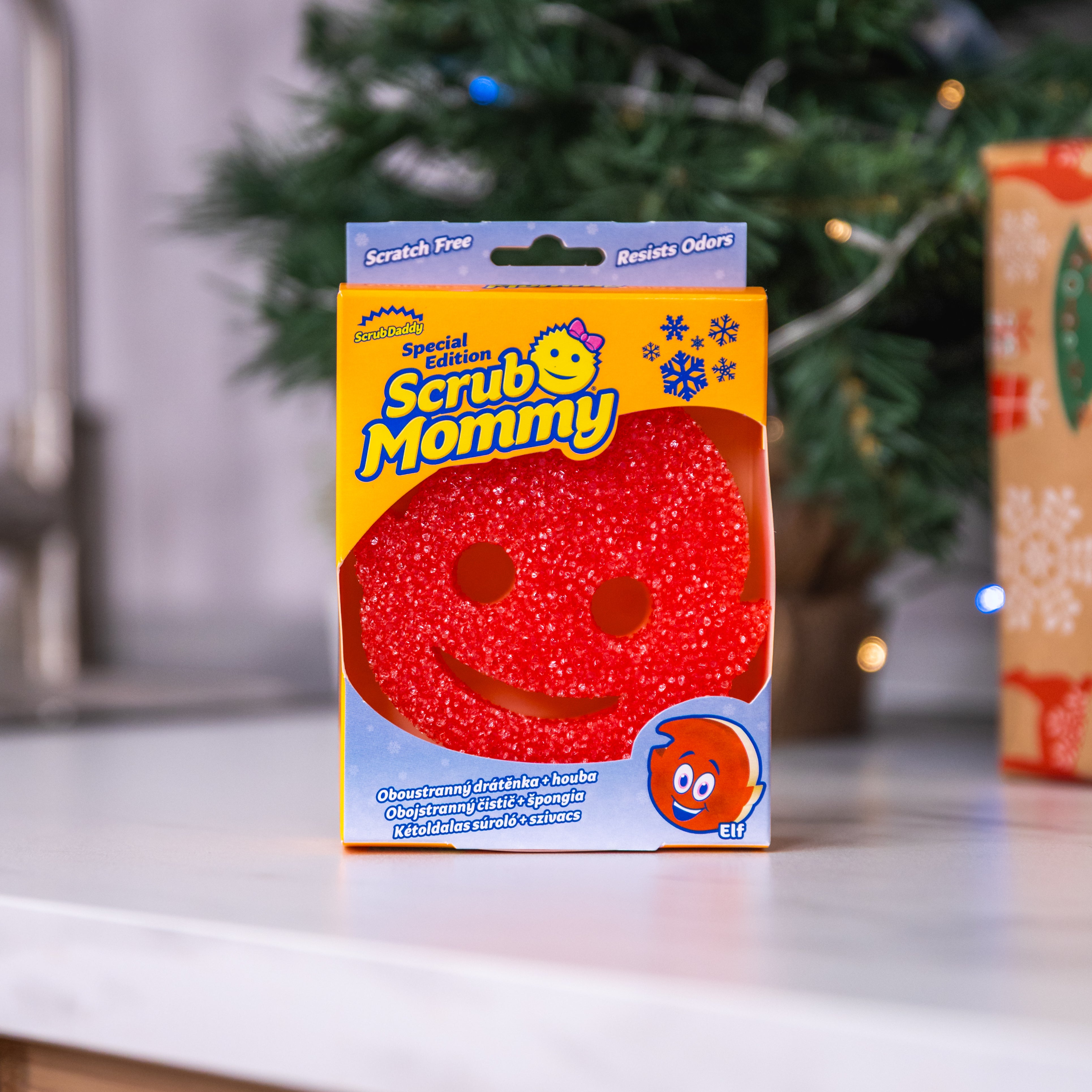 Scrub Mommy Special Edition Elf houbička 1 ks oboustranná