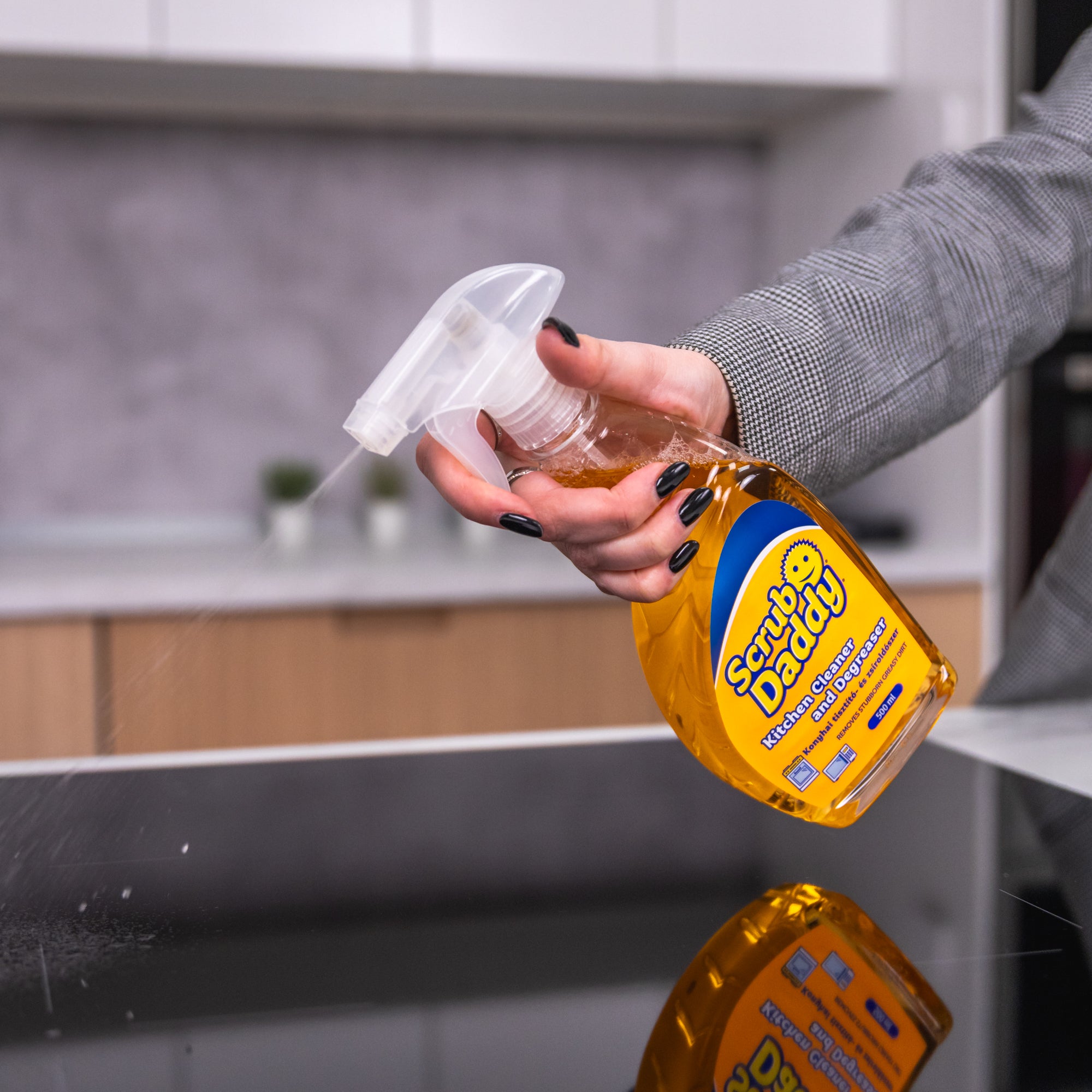 Scrub Mommy kuchyňský odmašťovač sprej 500 ml na mastnotu