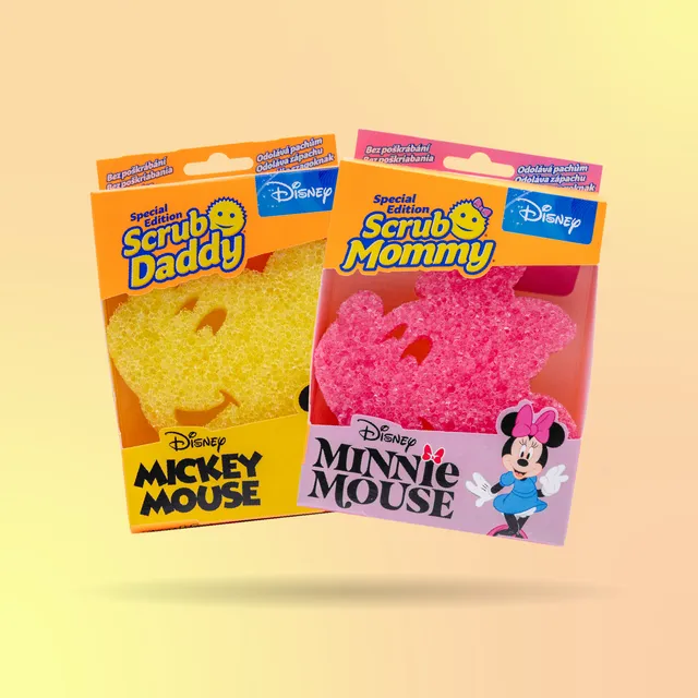 Scrub Mommy Disney Dokonalý pár houbičky 2 ks
