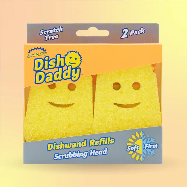 Dish Daddy Yellow náhradní houbička 2 ks