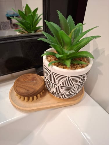 Andrée Jardin exfoliační kartáč na tělo jasan dřevěný