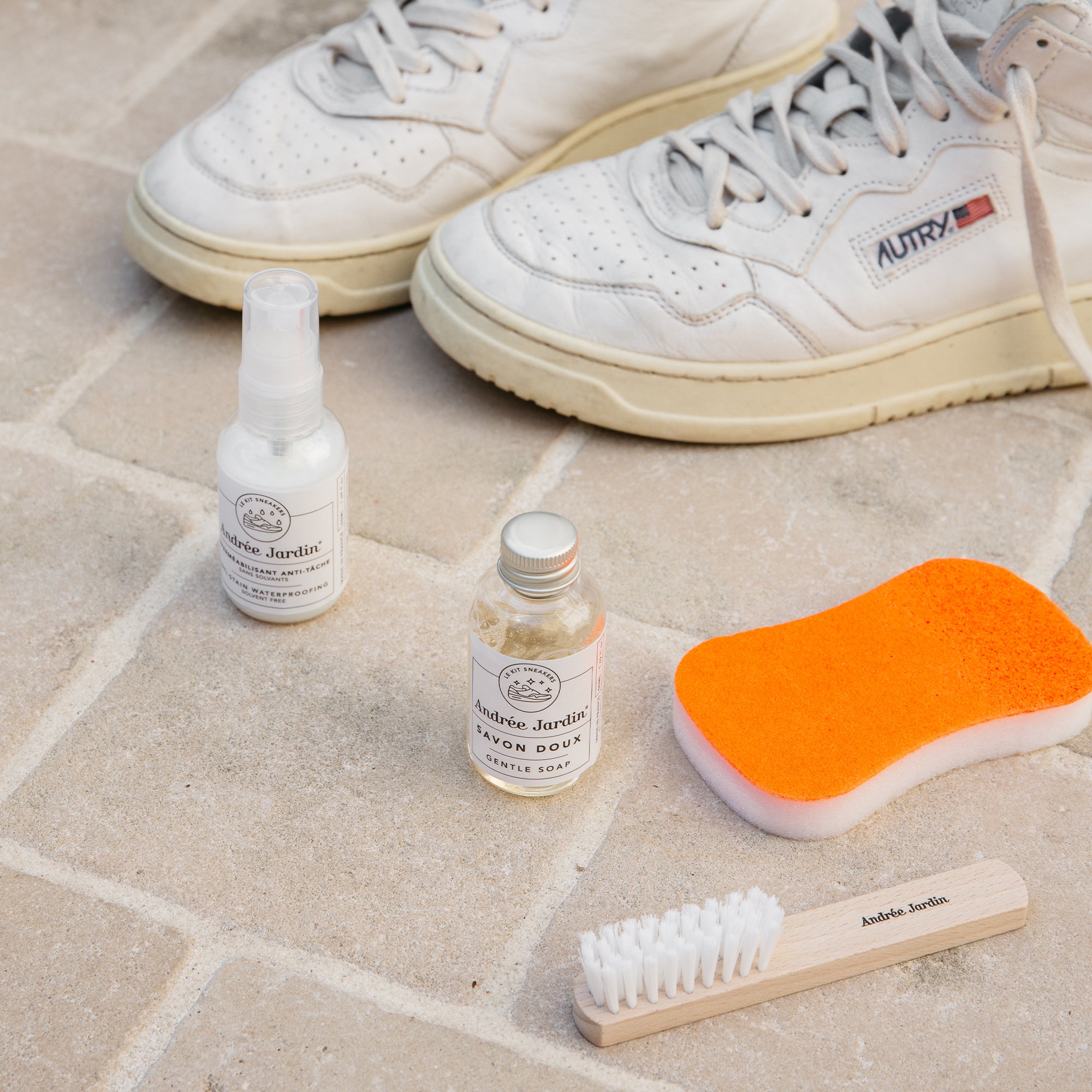Andrée Jardin Savon sneakers mýdlo na boty tenisky