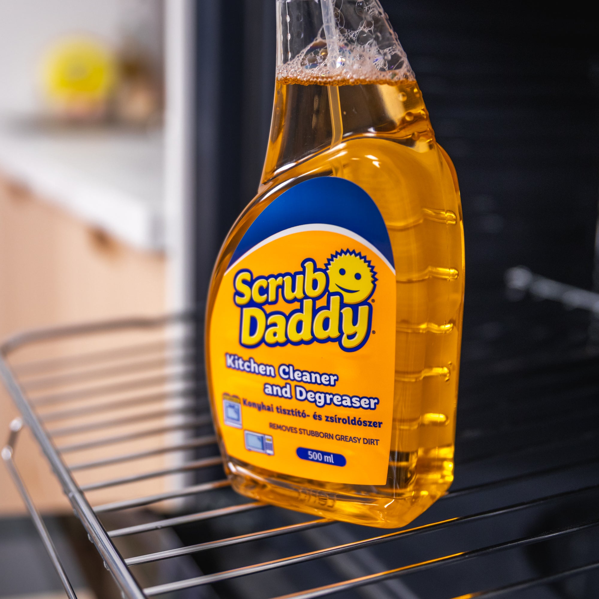 Scrub Mommy kuchyňský odmašťovač sprej 500 ml na mastnotu