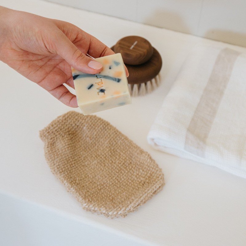 Andrée Jardin rukavice exfoliační juta