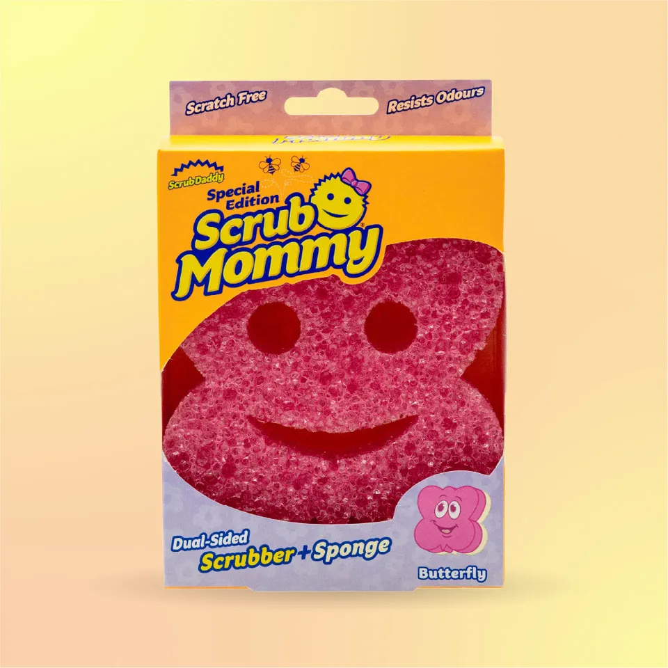 Scrub Mommy Butterfly houbička Special Edition 1 ks
