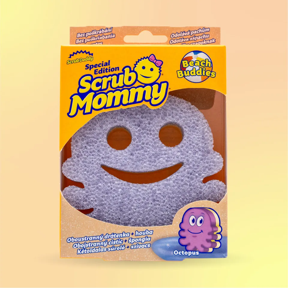 Scrub Mommy Special Edition Chobotnice houbička 1 ks
