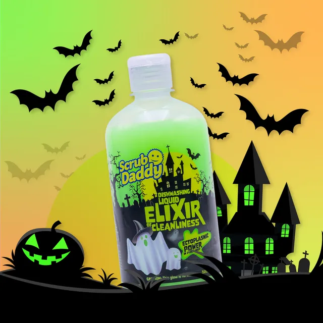 Scrub Daddy Elixír čistoty jar Trick-or-Tropic