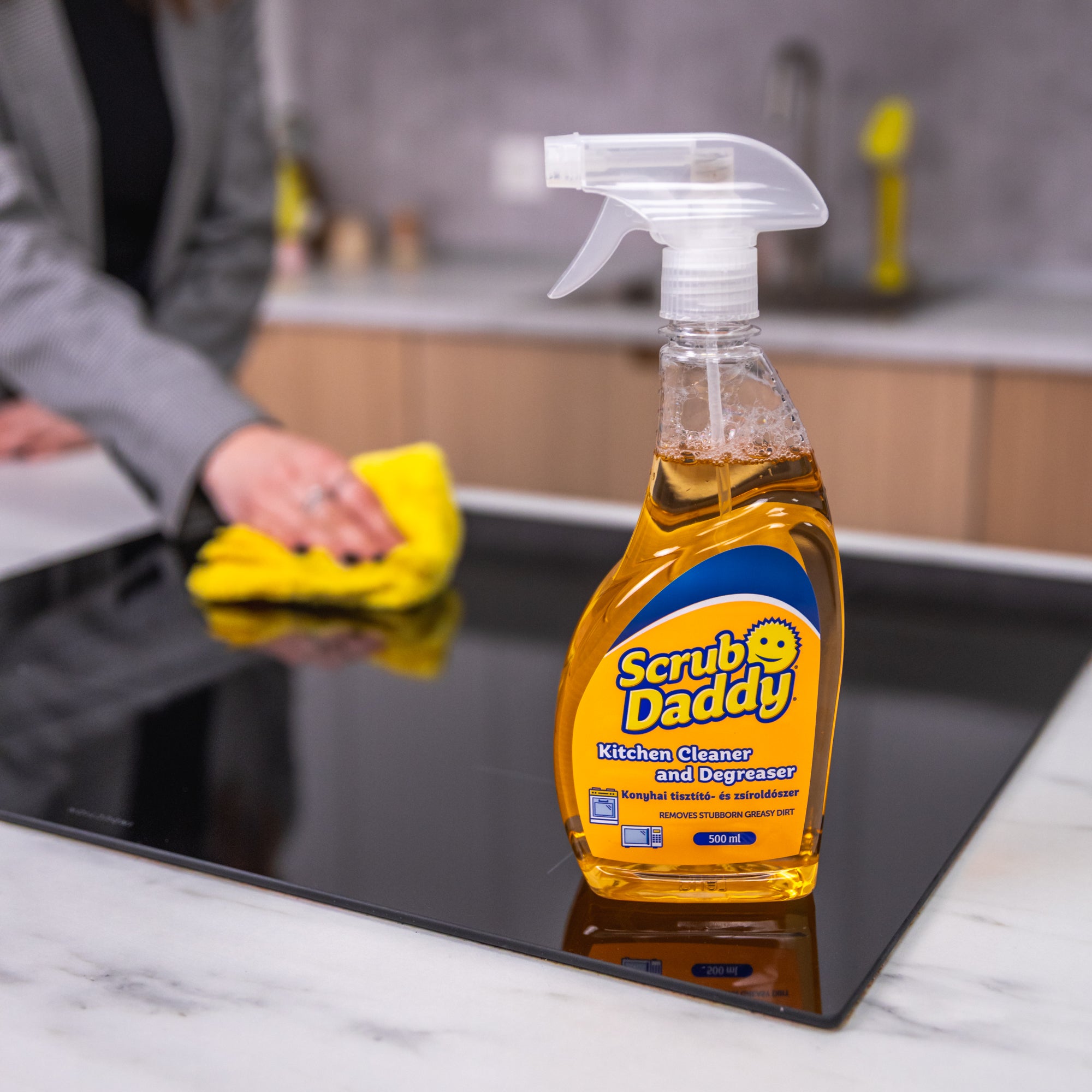 Scrub Mommy kuchyňský odmašťovač sprej 500 ml na mastnotu