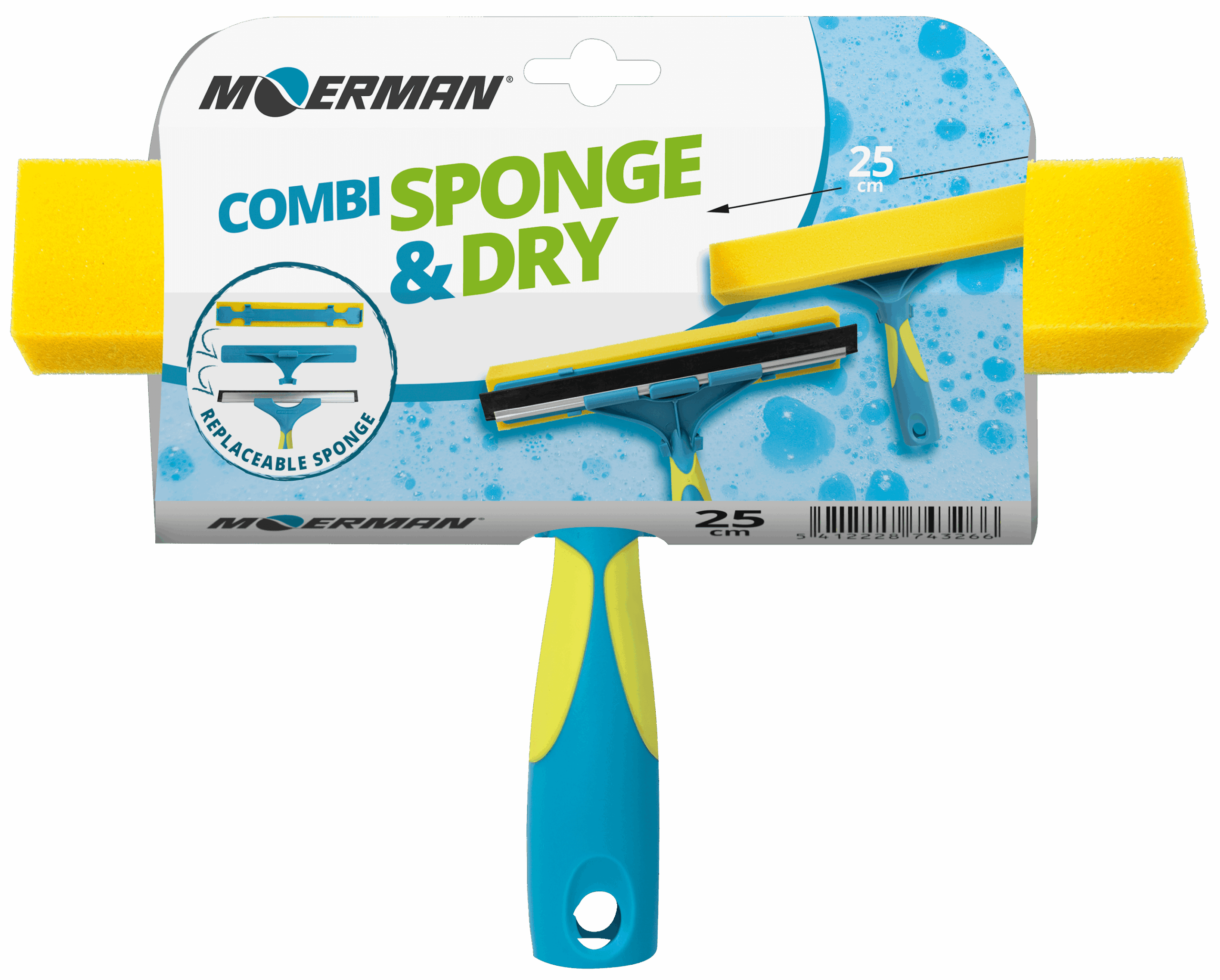 Moerman Combi sponge & dry mycí houba