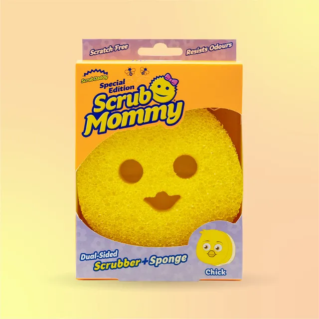 Scrub Mommy Special Edition Chick houbička 1 ks oboustranná
