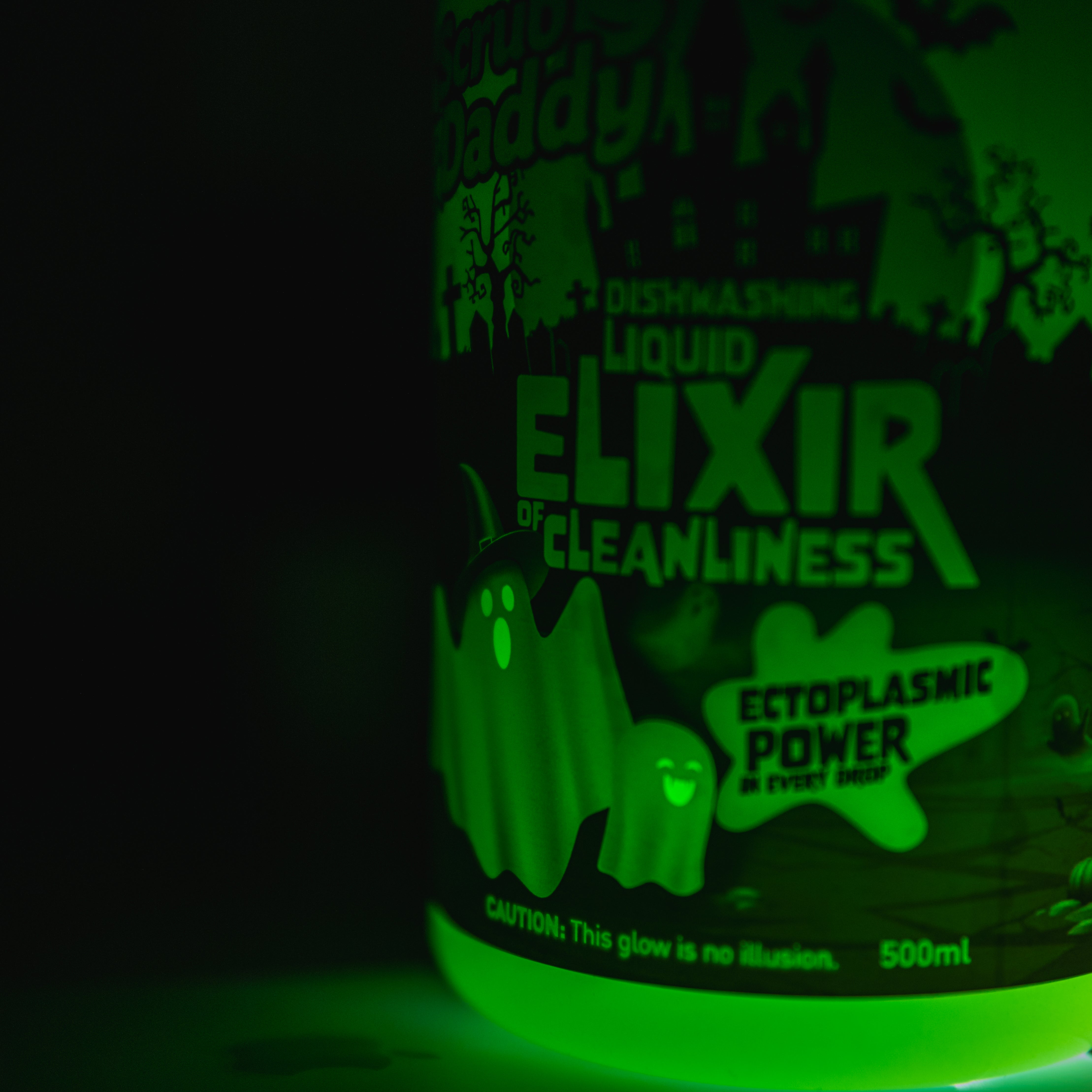 Scrub Daddy Elixír čistoty jar Trick-or-Tropic