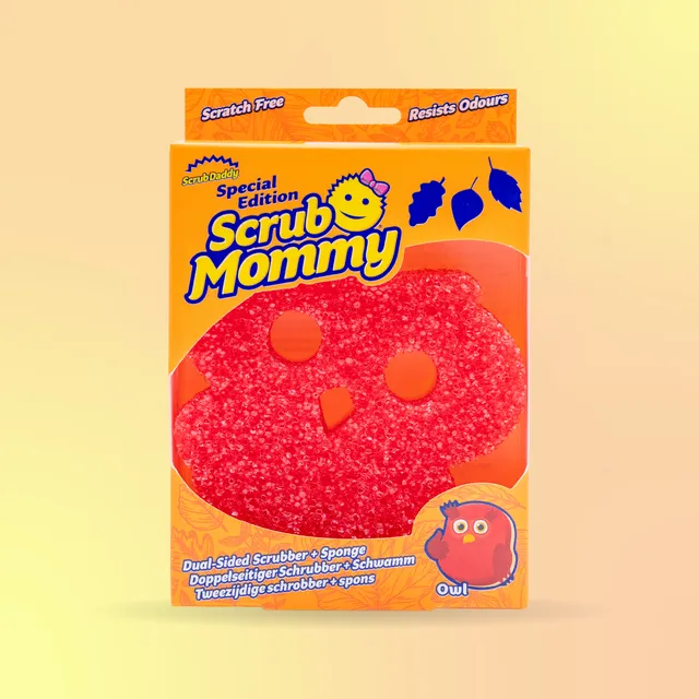 Scrub Mommy Sova houbička speciální edice oboustranná