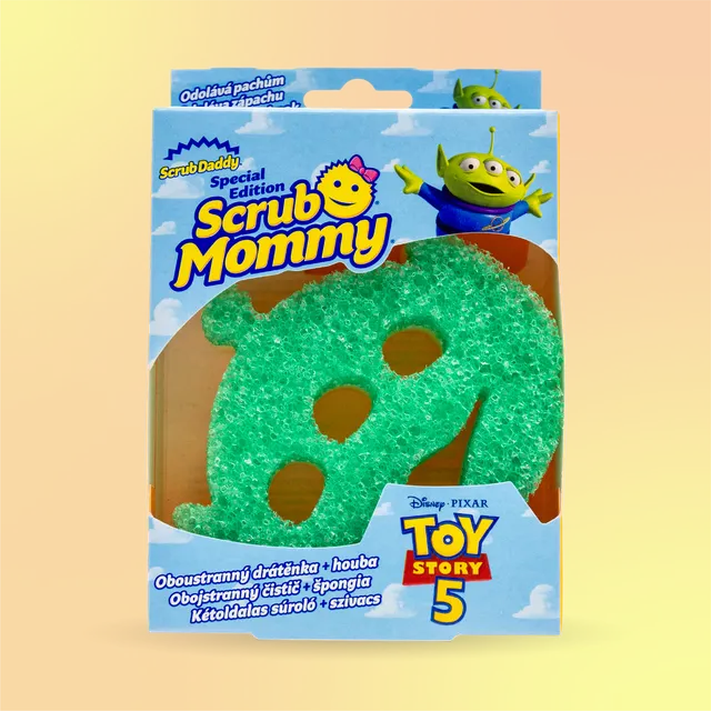 Scrub Mommy Disney Alien houbička 1 ks oboustranná