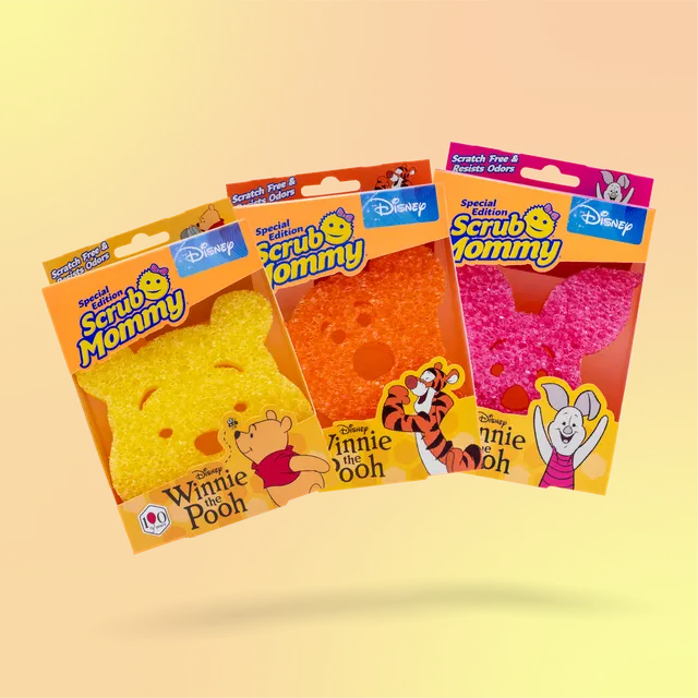 Scrub Mommy Disney Stokorcový les houbička FlexTexture 3 ks