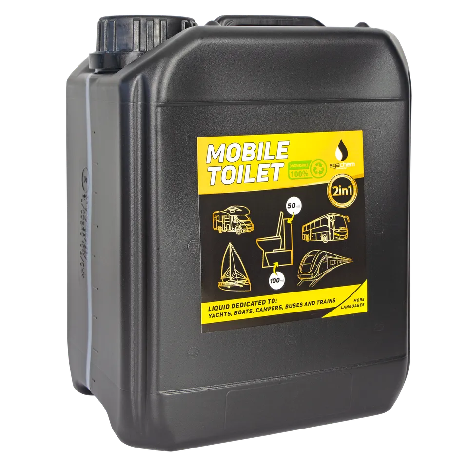 AgaChem Mobile Toilet tekutina 5 l receptura 2v1