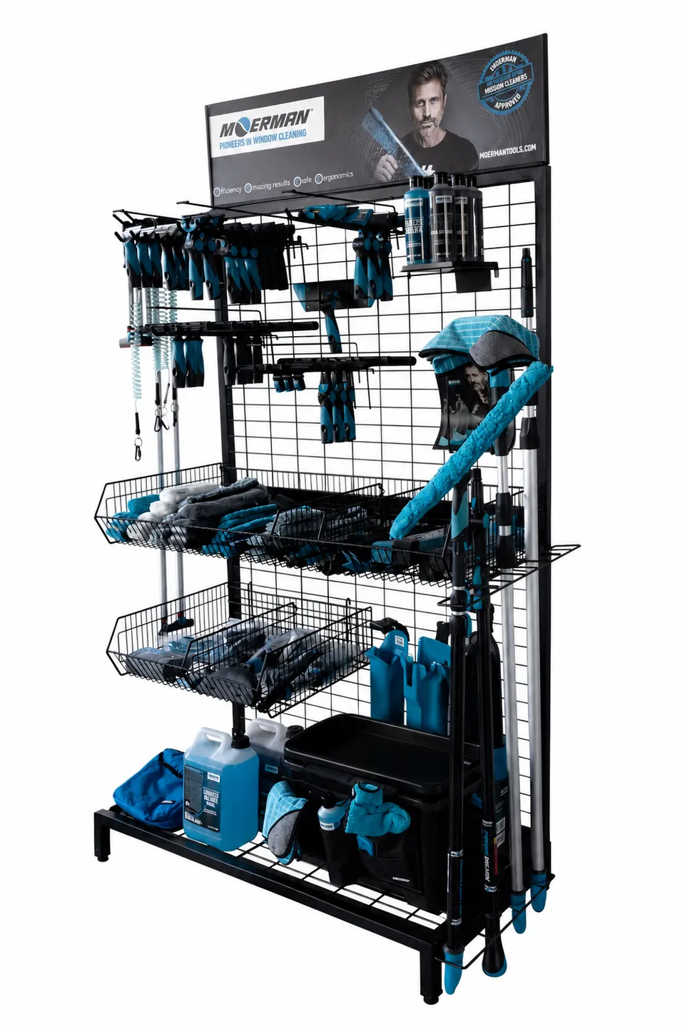 Moerman Merchandiser display prodejní stojan