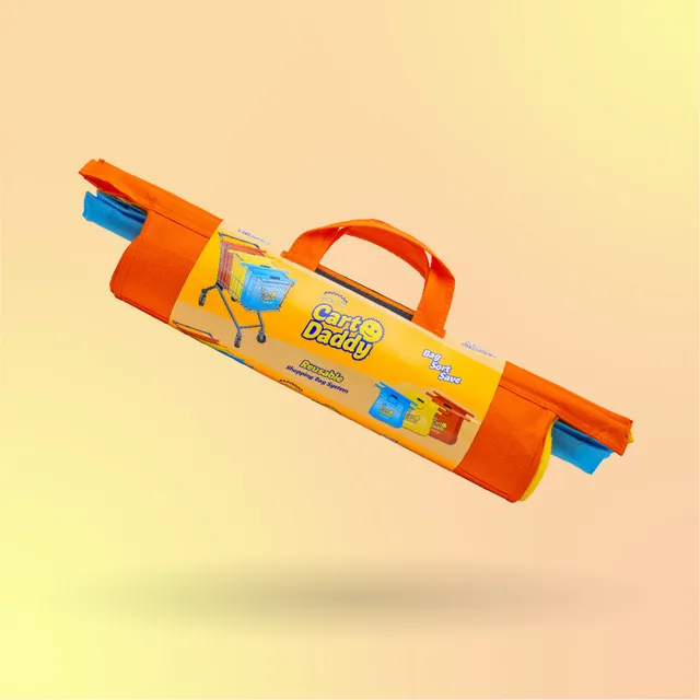 Scrub Mommy Cart Daddy nákupní tašky 3 ks opakovaně použitelné